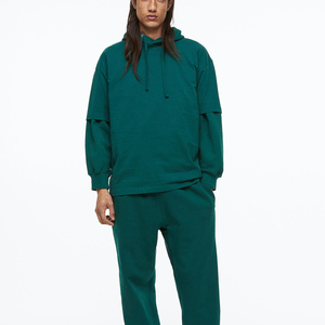 Chándal ajustado personalizado para hombre, ropa deportiva, conjunto de chándal para gimnasios, chándal, Material de alta calidad, cremallera, capucha, Jogging para hombre - Product Image 3