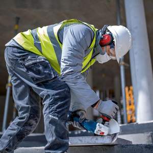 Amoladora Angular Inalámbrica de 18V con Disco de Corte de 180mm, Interruptor de Protección de 230mm, Incluye 2 Discos de Corte y 1 Disco de Diamante - Product Image 2