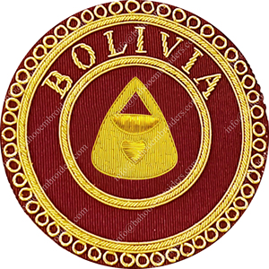 REGALIA MASÓNICA ORDEN DE ATHELSTAN PORTADOR DE ESPADA-FREEMASON INSIGNIA DE DELANTAL HECHO A MANO - Product Image 6