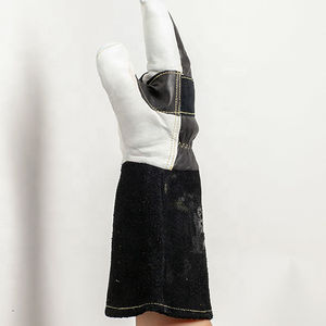 Guantes de soldadura resistentes al fuego de alta calidad Duraderos y flexibles Pedidos a granel Proveedor Oem con material de revestimiento de algodón - Product Image 2