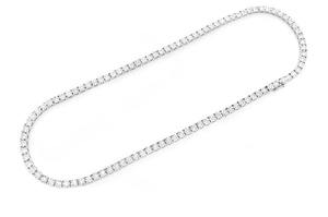 Bling exquis Hip Hop bijoux vente chaude 18K or jaune laboratoire cultivé diamant Tennis chaîne collier fabrication en Inde - Product Image 5