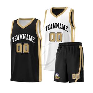 Chemises de sport athlétiques personnalisées réversibles pour hommes et jeunes basketball maillot respirant Hip Hop bsci, vente en gros, uniformes de vêtements de sport - Product Image 1