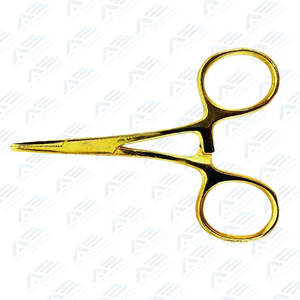 Instruments chirurgicaux dentaires Top qualité 7 "couronne dissolvant pince pince en acier inoxydable plaqué or couronne enlèvement - Product Image 5