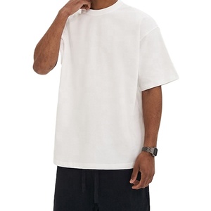 เสื้อยืดคอกลมสำหรับผู้ชายผ้าคอตตอน100% โอเวอร์ไซส์ออกแบบได้ตามต้องการโลโก้สีที่เป็นมิตรต่อสิ่งแวดล้อมระบายอากาศได้ดีมีคุณภาพสูง - Product Image 4