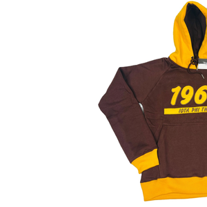 Iota Phi Theta Chenille Hoodie 100% algodón tejido Universidad Logo Fraternidad Anti-Shrink otoño ecológico de talla grande para hombres - Product Image 2