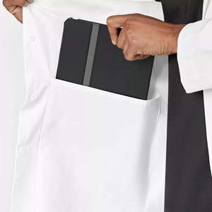 Bata de laboratorio para hombres Doctor Personalizar Bata de hospital Bata Scrub Enfermera Batas de laboratorio desechables para hospital - Product Image 4