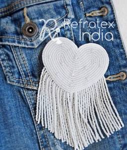 Parche de cuentas hecho a mano de alta calidad, suministro y fabricación a granel de refractex, India, hecho en la India para la mejor calidad y baja - Product Image 5