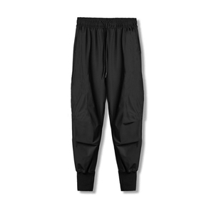 2025 Baggy Gray Sweatpants for Men High Waisted Joggers Oversized Streetwear Knee Length Trousers with ODM Supply - Product Image 2