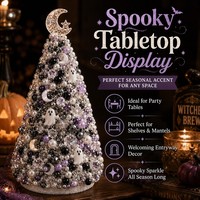 Kit de Bricolage Arbre de Noël Perlé – Ensemble d'Ornements Faits Main avec Perles et Breloques pour Décoration de Fêtes