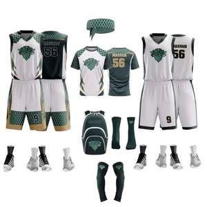 Ensemble de vêtements de basketball personnalisés à séchage rapide OEM, paquet complet de sublimation, maillot de tir, sweat-shirt à manches, uniforme de basketball 2026 - Product Image 5