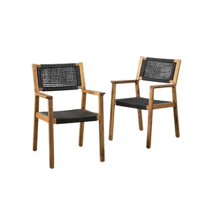 Venta al por mayor silla plegable de madera de buena calidad hecha de madera de acacia servicio OEM/ODM hecho en fabricante de Vietnam