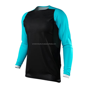 Meilleure conception de chemise de motocross légère à manches longues, vêtements de course pour moto, cyclisme, vêtements de sport grande taille - Product Image 1
