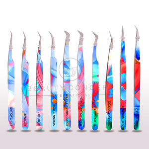 Pince à épiler d'extension de cils de couleur précise, confortable et facile à utiliser, parfaite pour créer de belles extensions de cils durables - Product Image 6