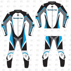 Traje de carreras de motos personalizable con características a prueba de viento y protección Fabricación profesional cómoda con logotipo personalizado - Product Image 6