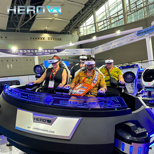 Herovr Arcade Station tàu vũ trụ <span class=keywords><strong>5</strong></span> chỗ giả lập thực tế ảo 9D VR công viên chủ đề trò chơi máy - Product Image 1