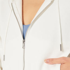 Más elegante 450 GSM Sudadera con capucha de lana de algodón Longitud de manga completa Venta al por mayor Sudadera con capucha recortada de alta calidad - Product Image 5