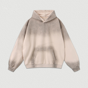 Sudadera con capucha de Algodón 100% con logotipo personalizado para hombre, Sudadera con capucha lavada Unisex para hombre, peso pesado - Product Image 3