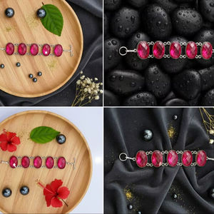 สร้อยข้อมือ Natura ของผู้หญิงที่มีคุณภาพสูงแฮนด์เมดดีไซน์เนอร์เครื่องประดับที่ดีสำหรับโอกาสของขวัญสเตอร์ลิง20% ออกและของขวัญปีใหม่ - Product Image 1