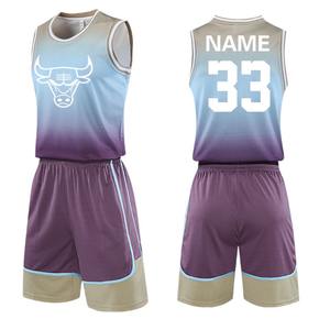 Ropa de baloncesto personalizada para jóvenes, Camiseta deportiva para hombres, conjunto de equipo, uniforme de baloncesto de calidad - Product Image 6