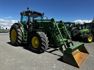 JOHN DEERE 6210R Tractor de segunda mano usado 90HP 4W Tractor agrícola 4wd diésel - Product Image 2