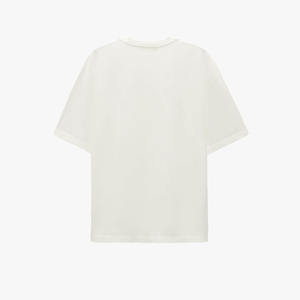 T-shirts en coton blancs à séchage rapide pour hommes, manches courtes, surdimensionnés, personnalisables, vente en gros - Product Image 6