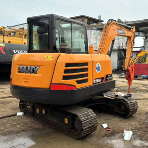 Mini-excavatrice Sany SY55C d'occasion de 5,5 tonnes avec brise-roche, fabriquée en Chine, en excellent état - Product Image 1