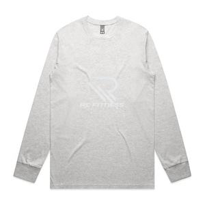 T-shirt basique à manches longues pour homme, en tissu 260g, respirant, anti-boulochage, imprimé décontracté, personnalisable, redéfinit les essentiels de la garde-robe - Product Image 2