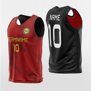 เสื้อกั๊กฝึกซ้อมแบบสองด้าน ทนทาน ใช้ได้สองด้าน สำหรับกีฬา ตาข่ายระบายอากาศ ชุดทีม ปรับแต่งได้ สำหรับฟุตบอล บาสเกตบอล ฟุตบอลอเมริกัน แห้งเร็ว 100% - Product Image 2