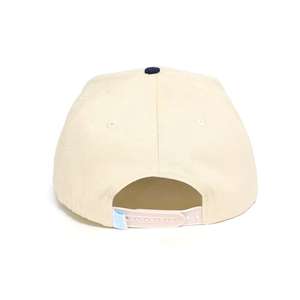 Gorra de Béisbol Deportiva de 5 Paneles con Logotipo Bordado Personalizado BSCI, Ajustable, de Algodón Beige, para Viajes a la Playa, OEM - Product Image 5