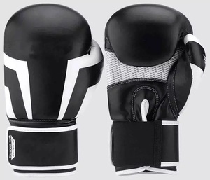 GAF OEM logotipo personalizado profesional de alta calidad de cuero de vaca genuino guantes de boxeo cuerpo EQUIPO DE Fitness hombres guantes de boxeo - Product Image 2