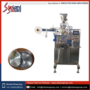 Empaquetadora de polvo automática de bolsa Snus de venta directa de fábrica con papel de filtro de embalaje Snus - Product Image 3