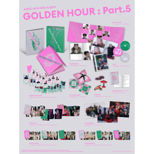 ATEEZ Golden Hour Parte 5 PHOTOBOOK VER. (Con POB)-2026-06-26 Edición Coreana - Product Image 5