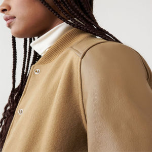 Chaqueta universitaria con logotipo personalizado de nueva moda para mujer, fabricante profesional, diseño único, chaquetas universitarias para mujer - Product Image 5