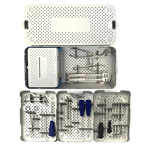Kit de Instrumentos de Cirugía Ortopédica Personalizado, Implante Ortopédico de Titanio con Bloqueo y Sin Bloqueo para Trauma - Product Image 1
