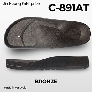 Jin Hoong C-891A para Niños, Suela de PVC Negra, Duradera, Ultraligera, Resistente al Agua, 38 mm de Grosor, Plantilla/Plantilla Interior Integrada Antideslizante - Product Image 6