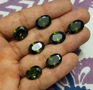 อัญมณีลาริมาร์ทรงสี่เหลี่ยมขนาด10x20มม. อัญมณีลาริมาร์ทรงหลวมสำหรับทำเครื่องประดับ - Product Image 5