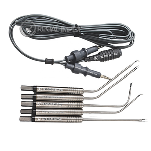 Ensemble complet d'électrodes bipolaires ORL de 5 pièces avec câble et personnalisation - Product Image 1