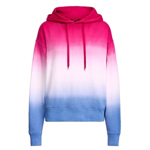 Venta al por mayor de sudaderas con logotipo personalizado unisex hombres mujeres manga larga de algodón orgánico de gran tamaño liso sudaderas con capucha - Product Image 2