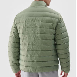 Chaqueta acolchada de invierno cálida para hombre, abrigo aislante acolchado con capucha impermeable, senderismo al aire libre, esquí, nieve, clima frío, prendas de vestir exteriores - Product Image 2