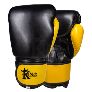 Leather Waterproof MMA Boxing <b>Gloves</b> for Men-Customizable Design <b>Pull</b>-On Closure - Product Image 1