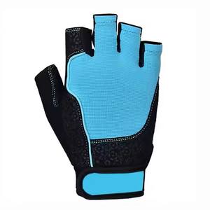 Gants fantaisie demi-doigt poids lourd exercice sportif gant d'haltérophilie musculation gants de Fitness pour hommes en plusieurs couleurs - Product Image 2