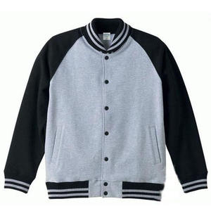 100% Cotton Fleece Varsity <b>Jackets</b> Warm for Winter with 100% Embroidery - Product Image 4