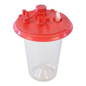 Baxter Doublures jetables 1500ML Red Top 10 par boîte pour dispositifs d'aspiration sous vide - Product Image 1