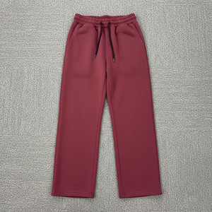 กางเกงขายส่งสั่งทำคุณภาพสูงทรงหลวมผ้าแคนวาสหนานุ่มระบายอากาศดี มีเชือกผูกเอวสำหรับผู้ชาย - Product Image 1