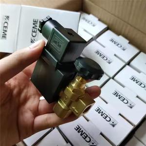 Válvulas solenoides de vapor de control de flujo de latón 220V AC24VDC RFS Ceme para planchado, 180 grados, DL-6C DL-6K DL-6F - Product Image 4