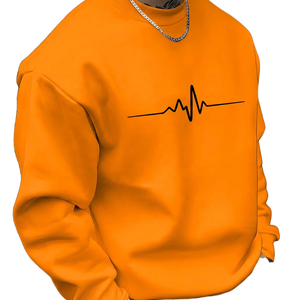 Sudaderas con Capucha de Cuello Redondo para Hombre, Color Blanco 2025, Alta Calidad, 100% Algodón, Verde Oscuro, Corte Regular, Lavables a Máquina - Product Image 4