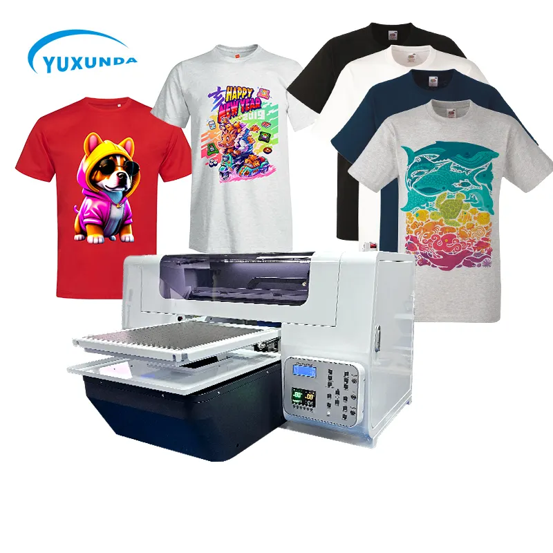 Yuxunda прямо на одежду принтер футболка печатная машина
