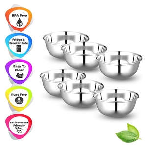 Prêt à l'exportation : Bol de service en métal indien en gros, idéal pour la présentation de repas en restaurant, la décoration de table à la maison et l'organisation d'événements. - Product Image 2