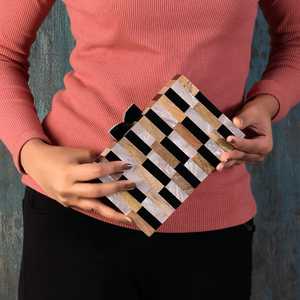 Pochette en résine, fabrication artisanale de haute qualité, nouveau design, pochette en résine époxy pour femmes et filles, cadeaux itame - Product Image 3