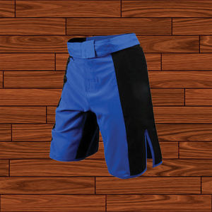 กางเกง MMA แบบสั่งตัดรุ่นใหม่สำหรับผู้ชาย สีพื้น ผ้าโพลีเอสเตอร์ผสมสแปนเด็กซ์ ชุดศิลปะการต่อสู้ ระบายอากาศได้ดี ราคาประหยัด - Product Image 3